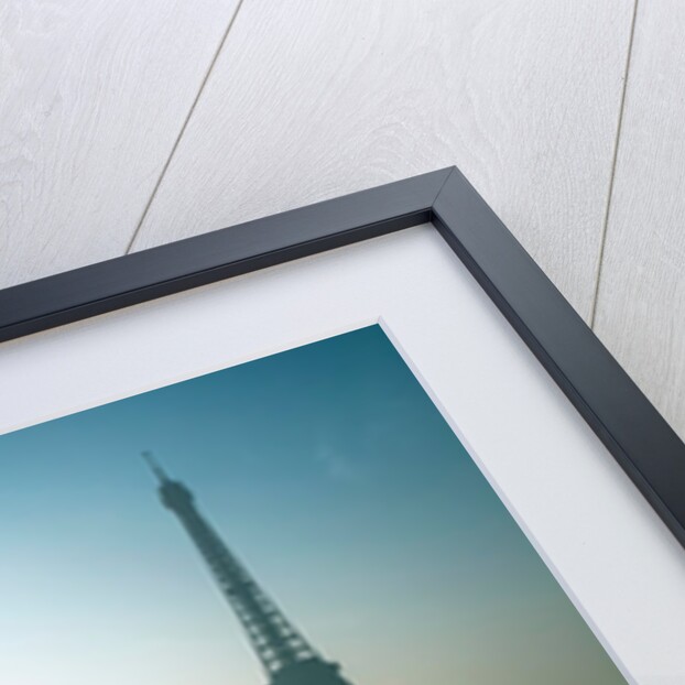 Umbrellas and Eiffel tower by Assaf Frank